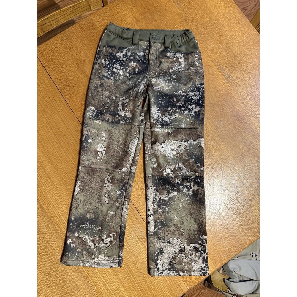 RedHead Strata Camo Hunting Pants Youth LG Fleece Lined Scentinel Softshell